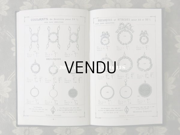 画像11: アンティーク ビジュートリーのカタログ フォトフレームのジュエリー　- DAUPHIN & ENDREY - (11)