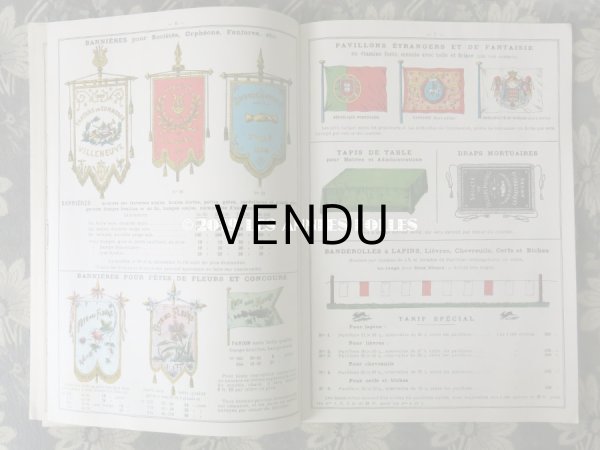 画像5: 1918年 アンティーク 国旗 & ジャンヌダルクのカタログ CATALOGUE DE LA VICTOIRE N 59 - MAURICE NICOLAS - (5)