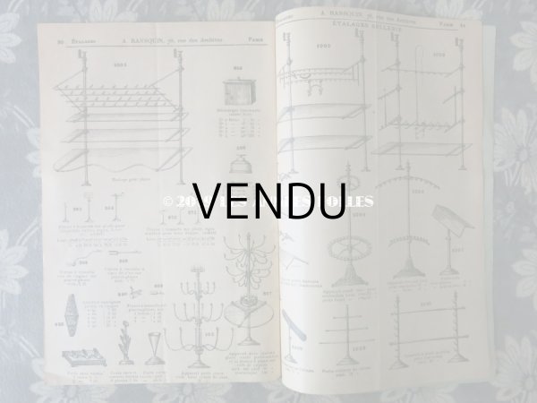 画像7: アンティーク ジュエラー用 什器のカタログ 　- A.RANSQUIN Succr. - (7)