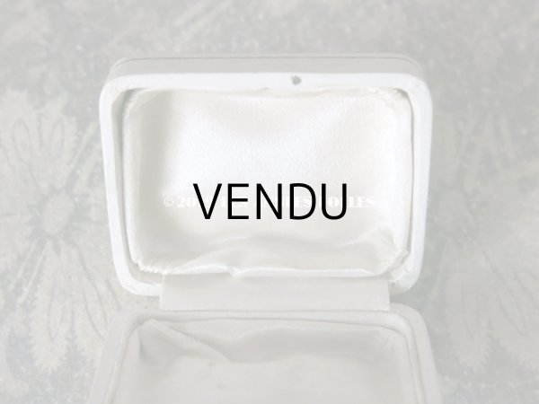 画像6: アンティーク ジュエリーボックス ホワイト (6)