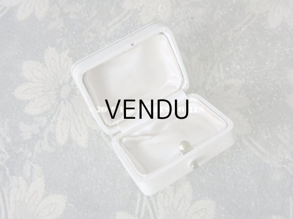 画像5: アンティーク ジュエリーボックス ホワイト (5)