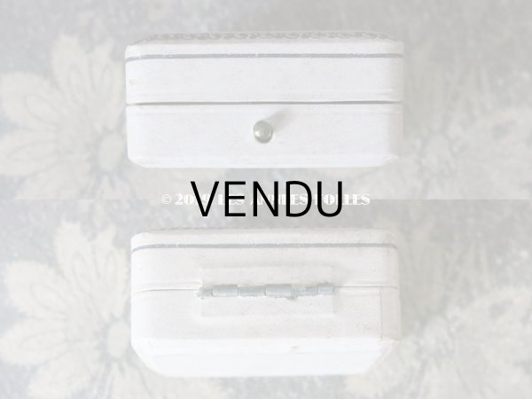 画像3: アンティーク ジュエリーボックス ホワイト (3)