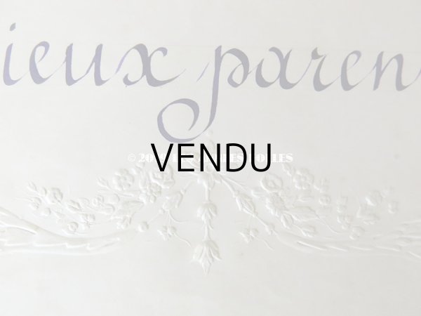 画像9: 1901年 アンティーク カリグラフィーのノート CAHIER (9)
