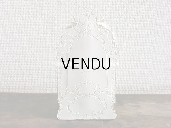 画像5: アンティーク  初聖体の立体カニヴェ コミュ二オンの少女 天使＆鈴蘭＆勿忘草 ポップアップ クロモ (5)