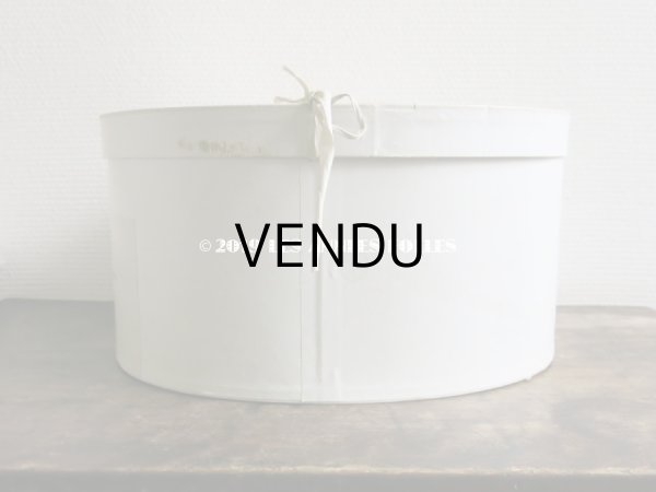 画像5: 【クリスマスセール2019対象外】 アンティーク ハットボックス M - GELOT - (5)