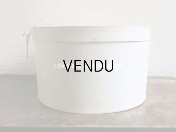 画像3: 【クリスマスセール2019対象外】 アンティーク ハットボックス M - GELOT - (3)