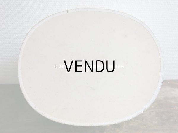 画像4: 【クリスマスセール2019対象外】 アンティーク ハットボックス シルクハット入り - G.BEVIERE TOURS - (4)