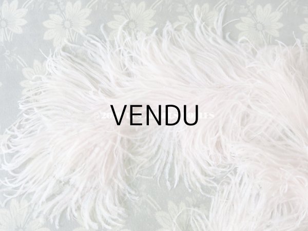 画像4: 【クリスマスセール2019対象外】　19世紀末 アンティーク フェザー パウダーピンク (4)