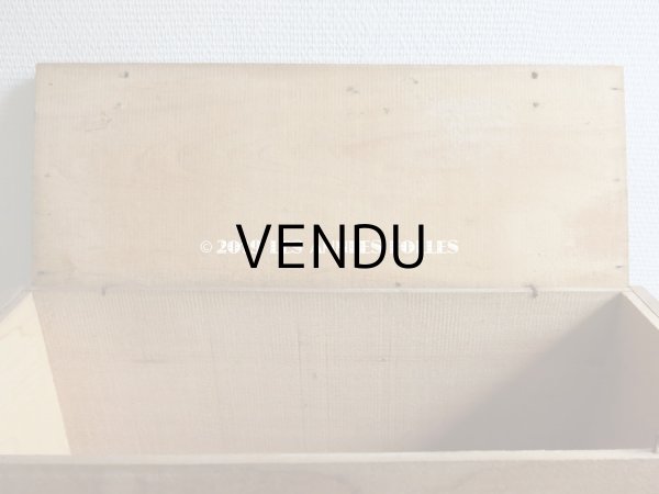 画像5: 【クリスマスセール2019対象外】 アンティーク チョコレートの運搬用 大きな木箱 LE ROYAL CHOCOLAT - LAVRIL&Cie - (5)