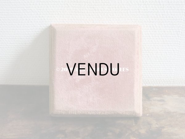 画像4: 1900年代 アンティーク ベルベットの台座 ピンク (4)