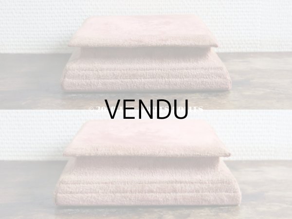 画像6: 1900年代 アンティーク ベルベットの台座 ピンク (6)