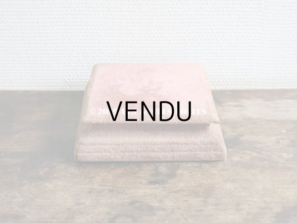 画像3: 1900年代 アンティーク ベルベットの台座 ピンク (3)