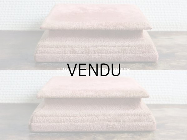 画像7: 1900年代 アンティーク ベルベットの台座 ピンク (7)