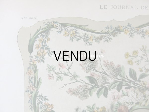 画像4: アンティーク 版画  - LE JOURNAL DE LA DECORATION - (4)