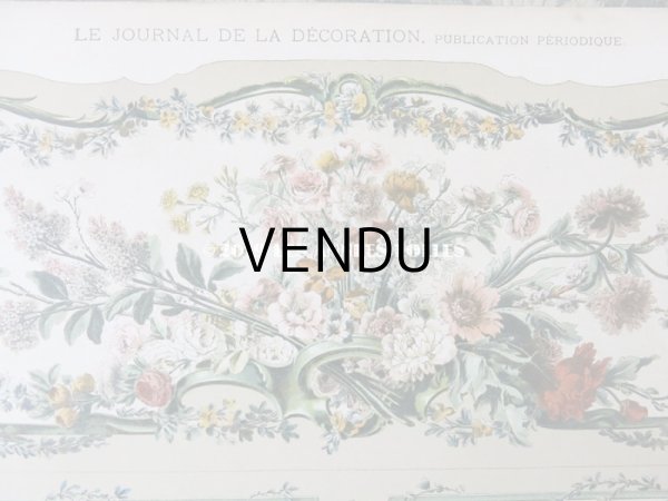 画像3: アンティーク 版画  - LE JOURNAL DE LA DECORATION - (3)