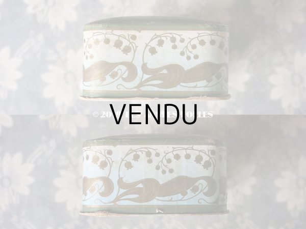 画像7: アンティーク 鈴蘭のソープボックス JAVON MUGUET  (7)