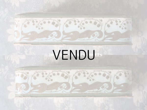 画像6: アンティーク 鈴蘭のソープボックス JAVON MUGUET  (6)