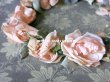 画像3: 19世紀末 アンティーク 淡いピンクの薔薇のヘッドリース ティアラ  (3)