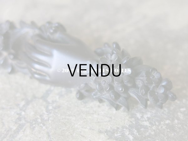 画像5: アンティーク ヴィクトリアン ジュエリー 勿忘草を持つ手のブローチ (5)