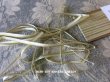 画像1: アンティーク  リボン刺繍 & ロココトリム用 シルク製 リボン 4mm幅 カーキ色 約5m RUBANS TRIANON POUR BRODERIES DE STYLE NUANCE 136 (1)