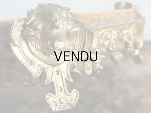 画像11: 19世紀 アンティーク 天使の装飾 教会のの台座 (11)