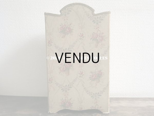 画像3: 【セール対象外】1900年代 アンティーク カルトナージュチェスト  薔薇の花かご (3)