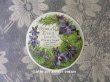 画像1: アンティーク パウダーボックスのラベル 菫 POUDRE DE RIZ ETEA VIOLETTA - CLAUDIUS LUBIN - (1)