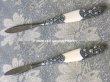 画像10: アンティーク シルバー製 レタリングセット 鈴蘭 ペン軸 & レターオープナー & シーリングスタンプ & ペーパーナイフ (10)