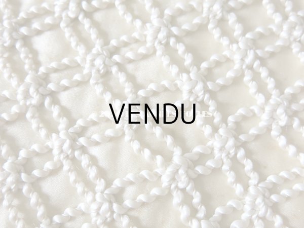 画像6: アンティーク シルクシフォンのフリル ハンキーケース　ポシェット レモン色 (6)