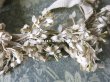 画像6: アンティーク ホワイトライラックの花冠 ヘッドリース　ウェディング 結婚式 ティアラ (6)
