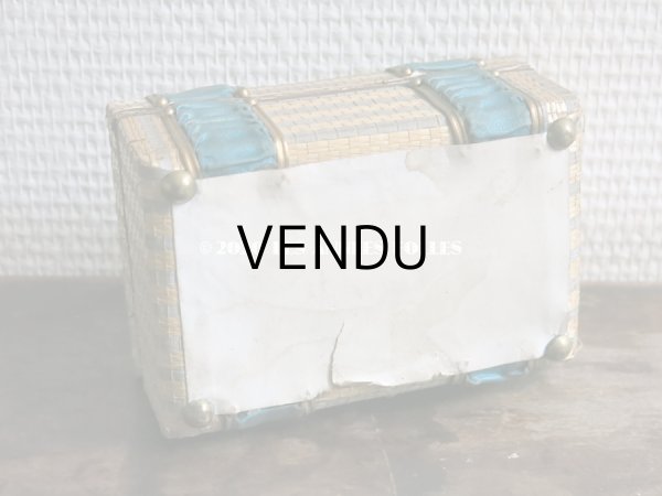 画像9: 19世紀 アンティーク ナポレオン3世時代 お菓子箱 木箱 ドラジェ & チョコレート  (9)