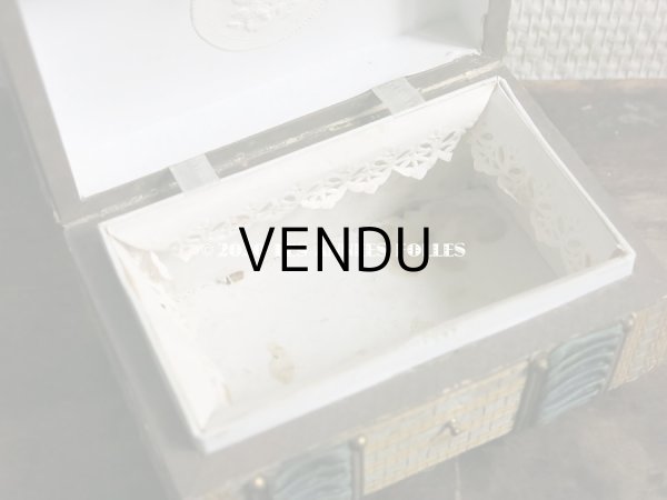 画像11: 19世紀 アンティーク ナポレオン3世時代 お菓子箱 木箱 ドラジェ & チョコレート  (11)
