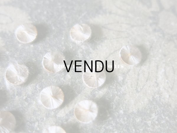 画像4: アンティーク ドール用 シルク製 くるみボタン 極小 7mm 9〜12ピースのセット オフホワイト (4)