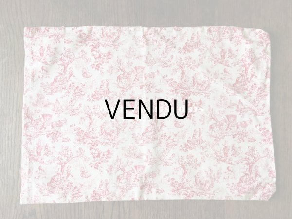 画像18: アンティーク 小さな絵柄 トワル・ド・ジュイ　コットン製ファブリック　 (18)