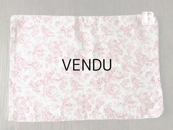 画像14: アンティーク 小さな絵柄 トワル・ド・ジュイ　コットン製ファブリック　 (14)