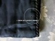 画像6: アンティーク ハンキーケース 黒 モノグラム刺繍 ハンカチ用ポシェット  (6)