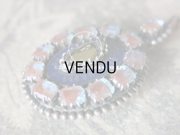 画像7: 19世紀 アンティーク サフィレットのロケットペンダント ルルドの泉のスーベニア ペンダント (7)