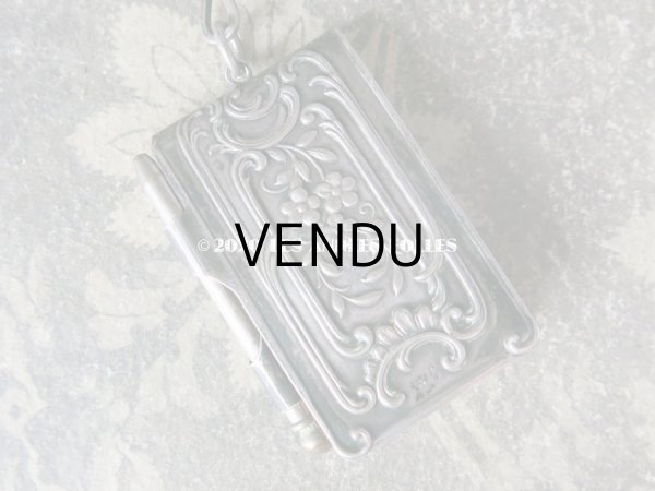 画像10: 1900年代 アンティーク シルバー製 シャトレーヌ ヤドリギ (10)