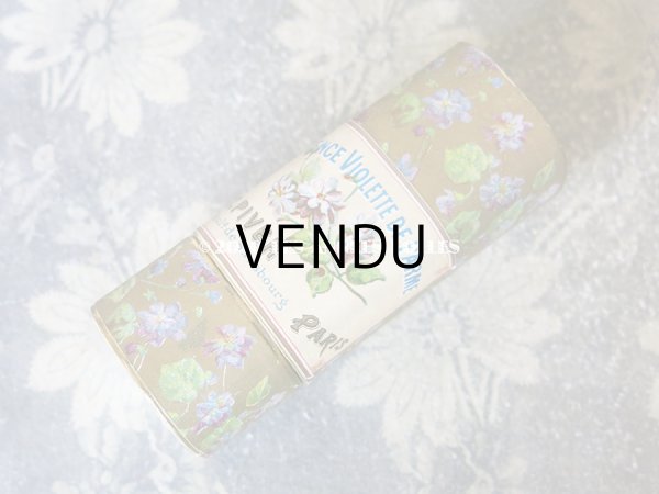 画像15: 1894年 アンティーク コフレ ボックス入り香水瓶 ＆ オードトワレの香水瓶 & パウダーボックス & 石鹸 VIOLETTES DE PARME - L.T.PIVER - (15)