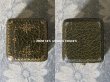 画像2: アンティーク ジュエリーボックス 金彩入り グリーン リングボックス (2)