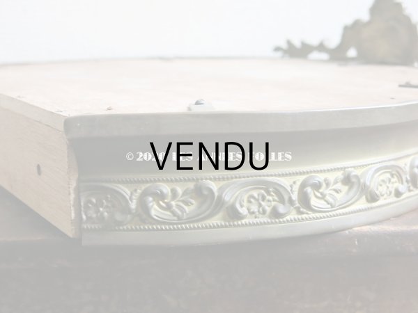 画像7: アンティーク 天蓋キャノピー ロカイユ装飾　46.1×39cm (7)