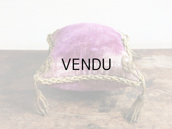 画像7: 19世紀末 アンティーク グローブ・ド・マリエのクッション ピンクッション  (7)