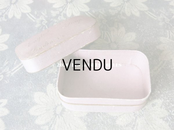 画像4: アンティーク ソープボックス スモーキーなピンクパープル (4)