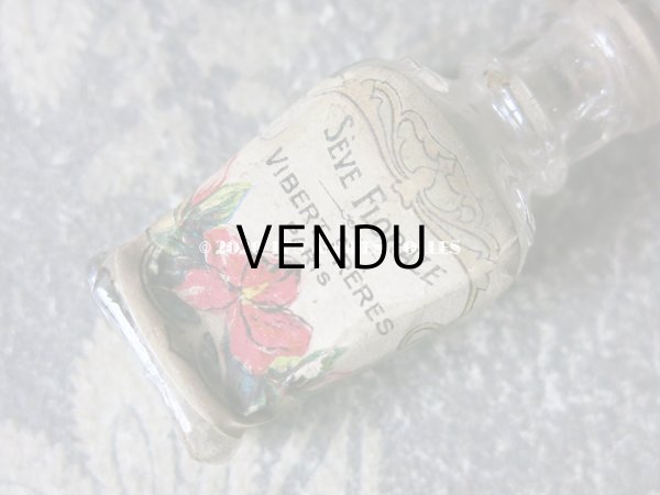 画像5: アンティーク 極小 ドール用サイズ パフュームボトル SEVE FLORALE  - VIBERT FRERES PARIS - (5)