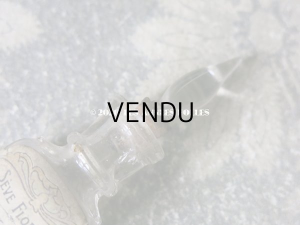 画像6: アンティーク 極小 ドール用サイズ パフュームボトル SEVE FLORALE  - VIBERT FRERES PARIS - (6)