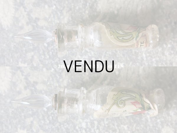 画像8: アンティーク 極小 ドール用サイズ パフュームボトル SEVE FLORALE  - VIBERT FRERES PARIS - (8)