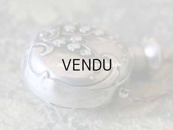 画像7: アンティーク シャトレーヌ用 シルバー製 鈴蘭の香水瓶 (7)