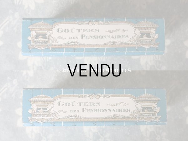 画像7: アンティーク 『 マルキーズ・ ドゥ・セヴィニエ 』のお菓子箱 LES GOUTERS AU CHOCOLAT DE ROYAT - MARQUISE DE SEVIGNE PARIS - (7)