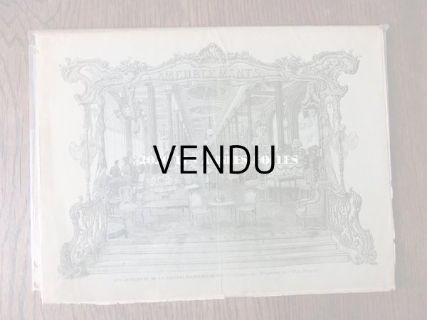 画像7: アンティーク ボンマルシェのカタログ　家具＆タペストリー＆デコレーション - AU BON MARCHE - (7)