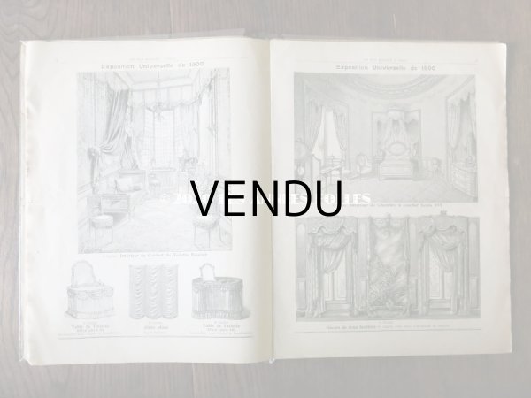 画像12: アンティーク ボンマルシェのカタログ　家具＆タペストリー＆デコレーション - AU BON MARCHE - (12)